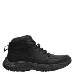PLUMA - Botín Hombre Cuero Negro