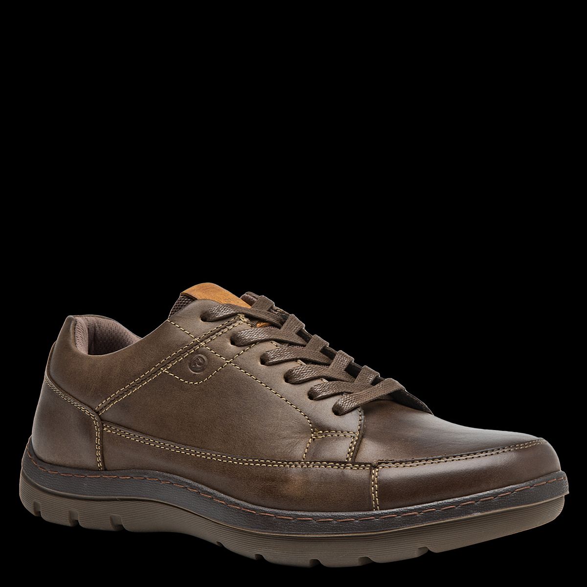 PLUMA - Zapato Casual Hombre Cuero Café Pluma