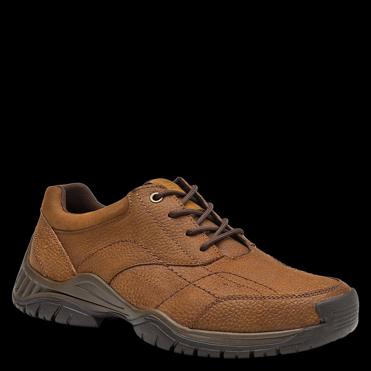 PLUMA - Zapato Casual Hombre Cuero Café Pluma