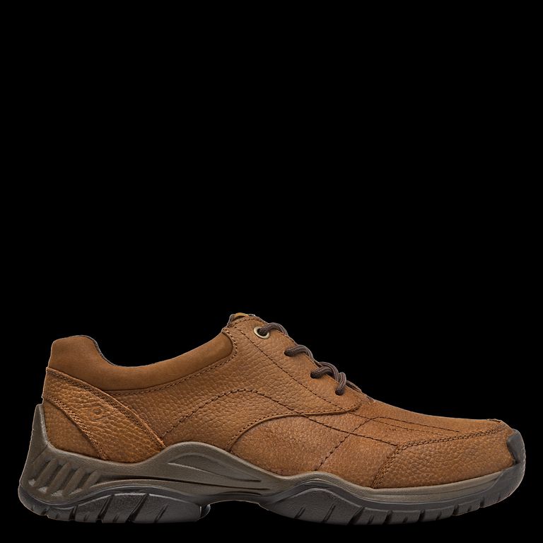 Zapato Casual Hombre Cuero Café