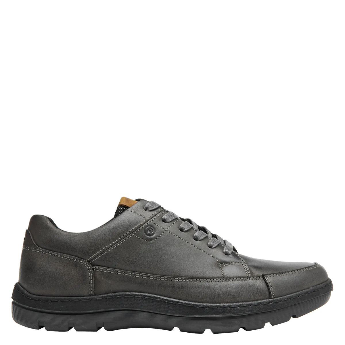 PLUMA - Zapato Casual Hombre Cuero Gris Pluma