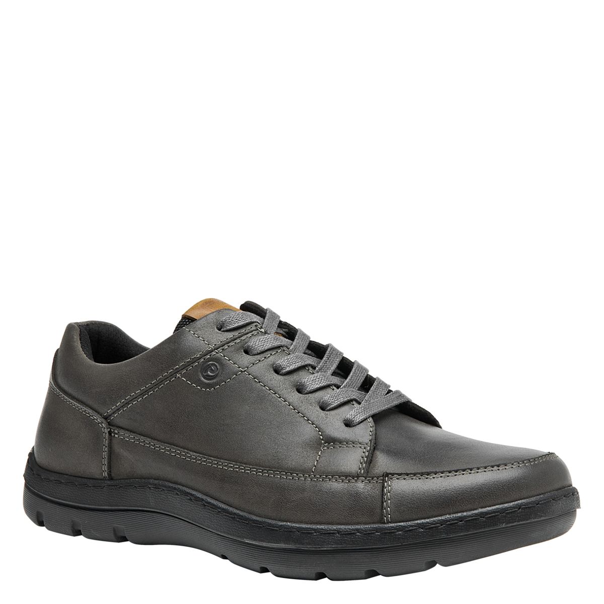 PLUMA - Zapato Casual Hombre Cuero Gris Pluma