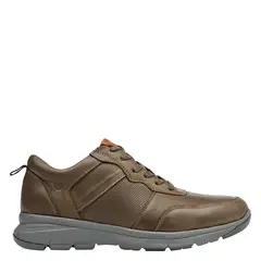 PLUMA - Zapato Casual Hombre Cuero Café