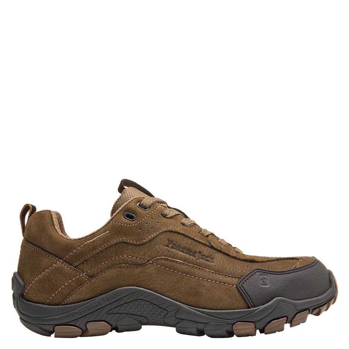PANAMA JACK - Zapatilla Casual Hombre Cuero Café Panama Jack