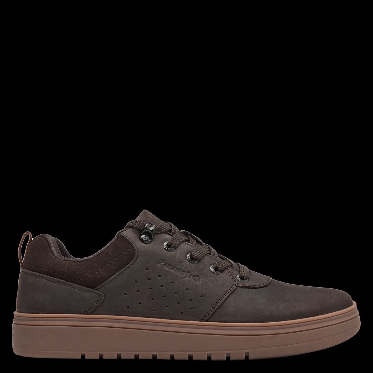 PANAMA JACK - Zapatilla Casual Hombre Cuero Café Panama Jack