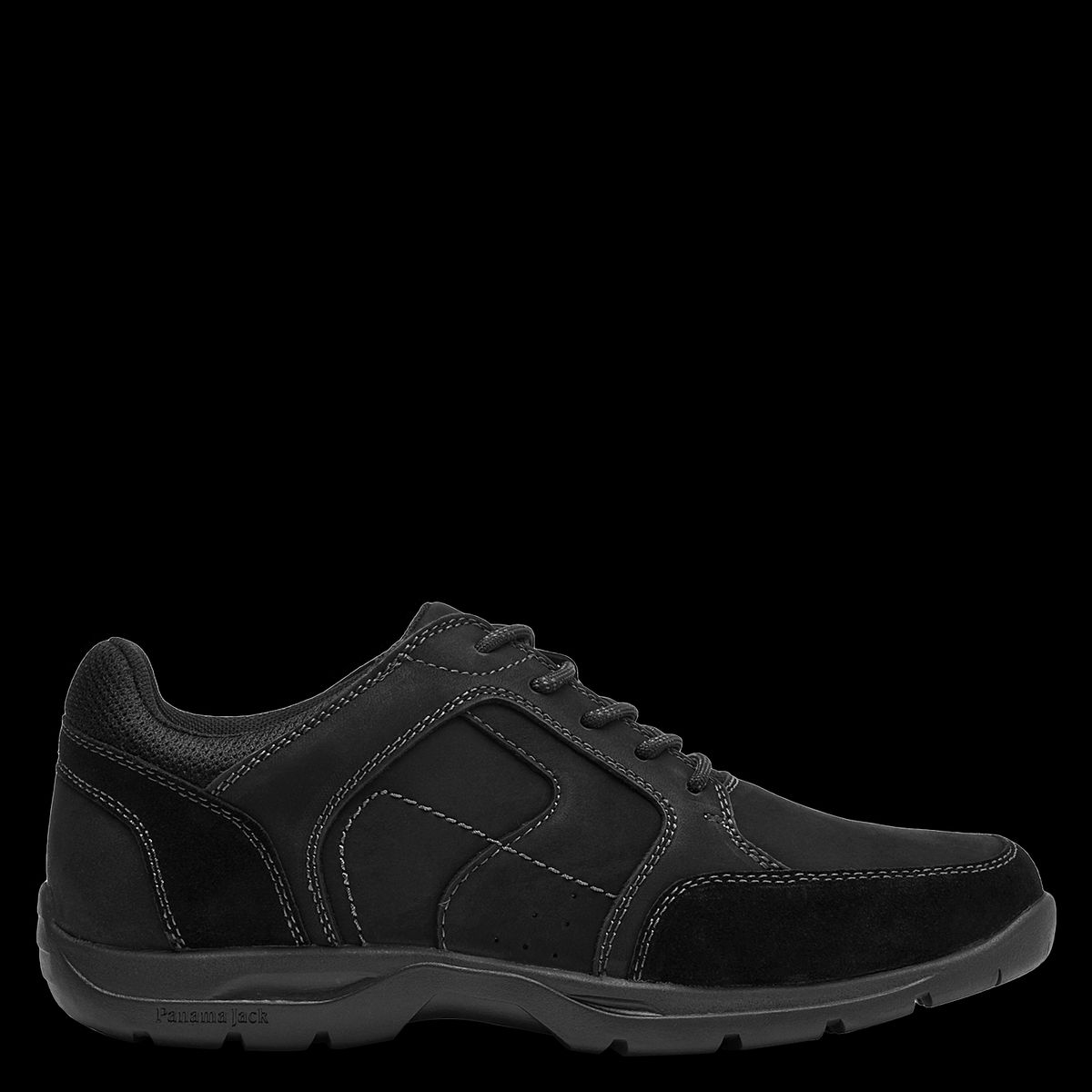 PANAMA JACK - Zapato Casual Hombre Cuero Negro Panama Jack