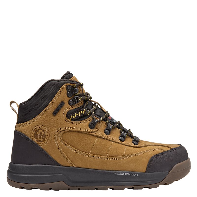 PANAMA JACK - Botin Hombre Cuero Café Panama Jack