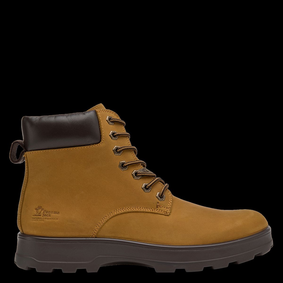 PANAMA JACK - Botín Hombre Cuero Café Panama Jack