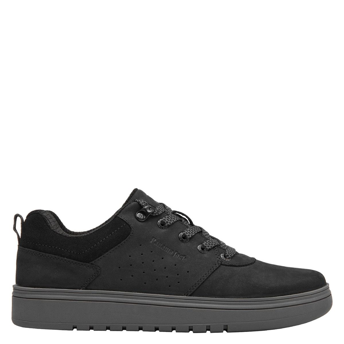 PANAMA JACK - Zapatilla Casual Hombre Cuero Negro Panama Jack