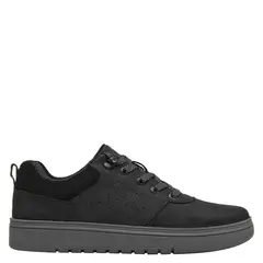 PANAMA JACK - Zapatilla Casual Hombre Cuero Negro