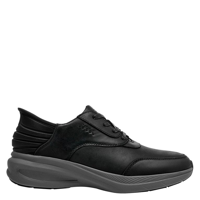 Zapato Casual Hombre Cuero Negro