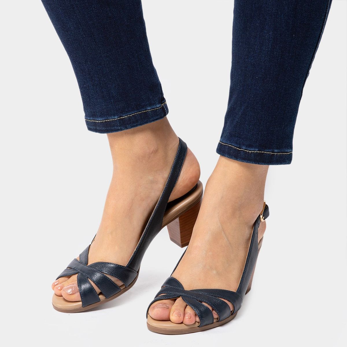 GACEL - Sandalia Mujer Azul Gacel