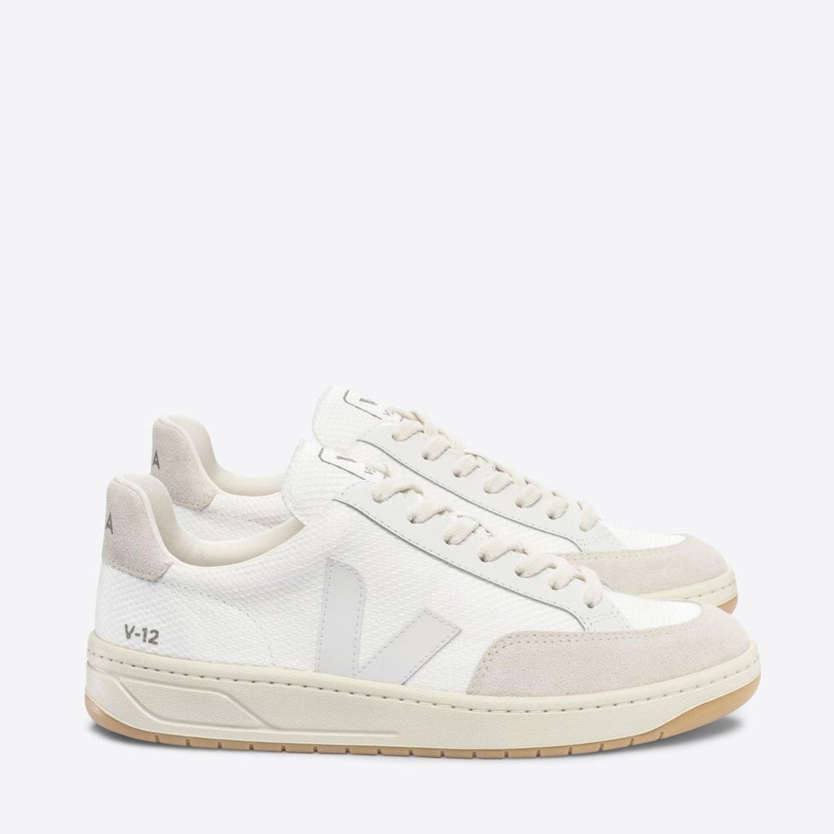 VEJA - V-12 Zapatilla Urbana Unisex Blanco Veja