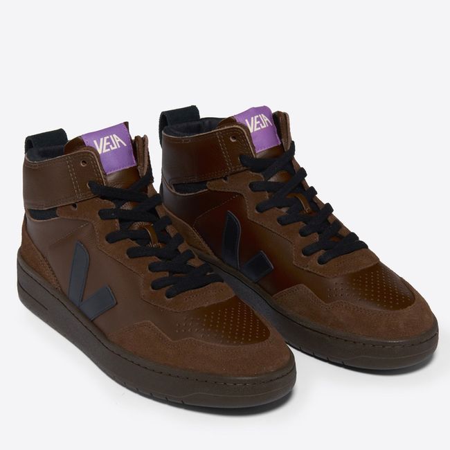 VEJA - V-95 Zapatilla Urbana Mujer Café Veja