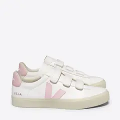 VEJA - Recife Zapatilla Urbana Mujer Cuero Blanco