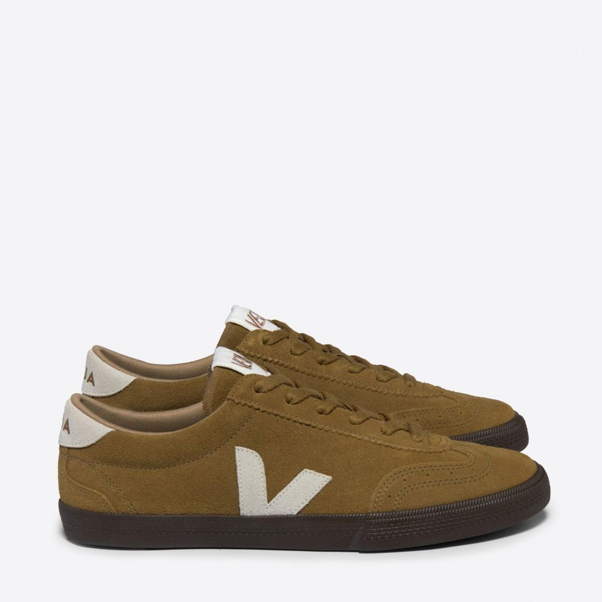 VEJA - Volley Suede Zapatilla Urbana Mujer Café Veja