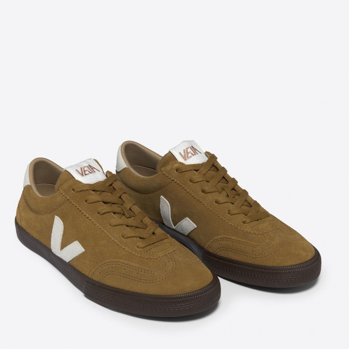VEJA - Volley Suede Zapatilla Urbana Mujer Café Veja