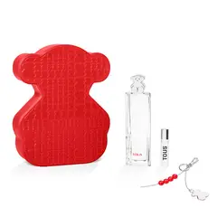 TOUS - Set Perfume Mujer EDT 90Ml+Miniatura+Llavero