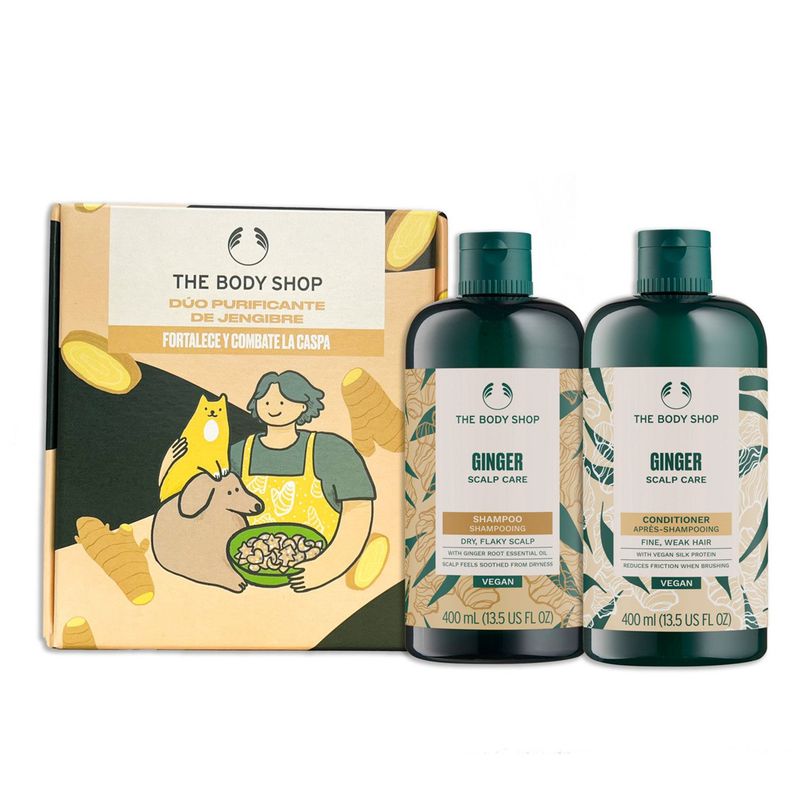 THE BODY SHOP - Set De Regalo Dúo Purificante De Jengibre The Body Shop