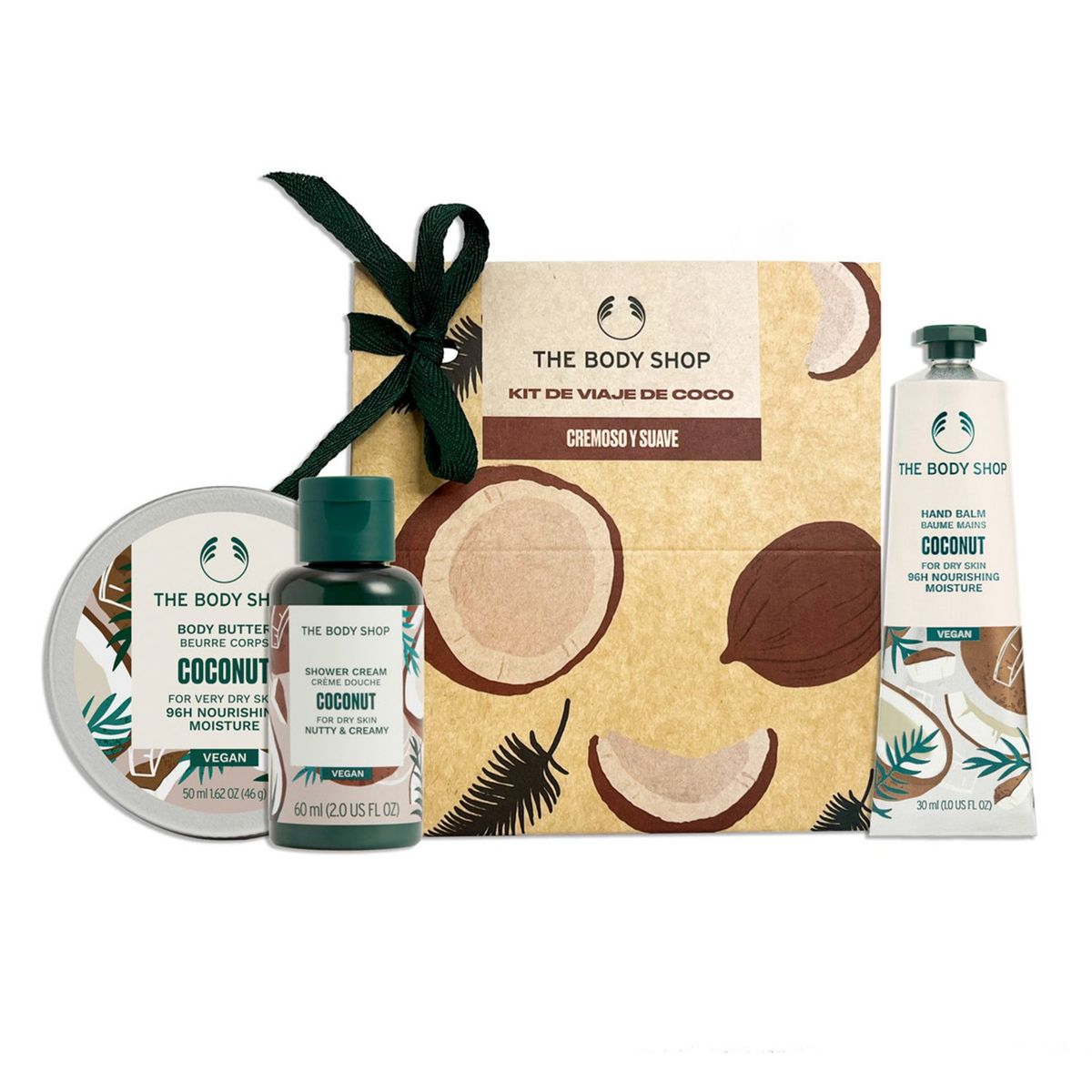 THE BODY SHOP - Set De Regalo Kit De Viaje De Coco The Body Shop
