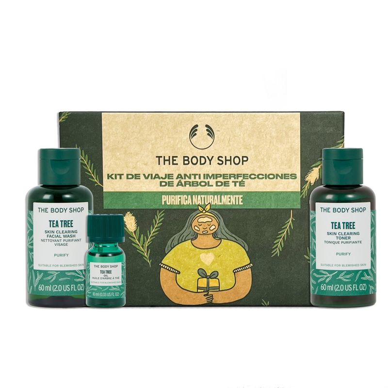 THE BODY SHOP - Set De Regalo Kit De Viaje Anti Imperfecciones The Body Shop