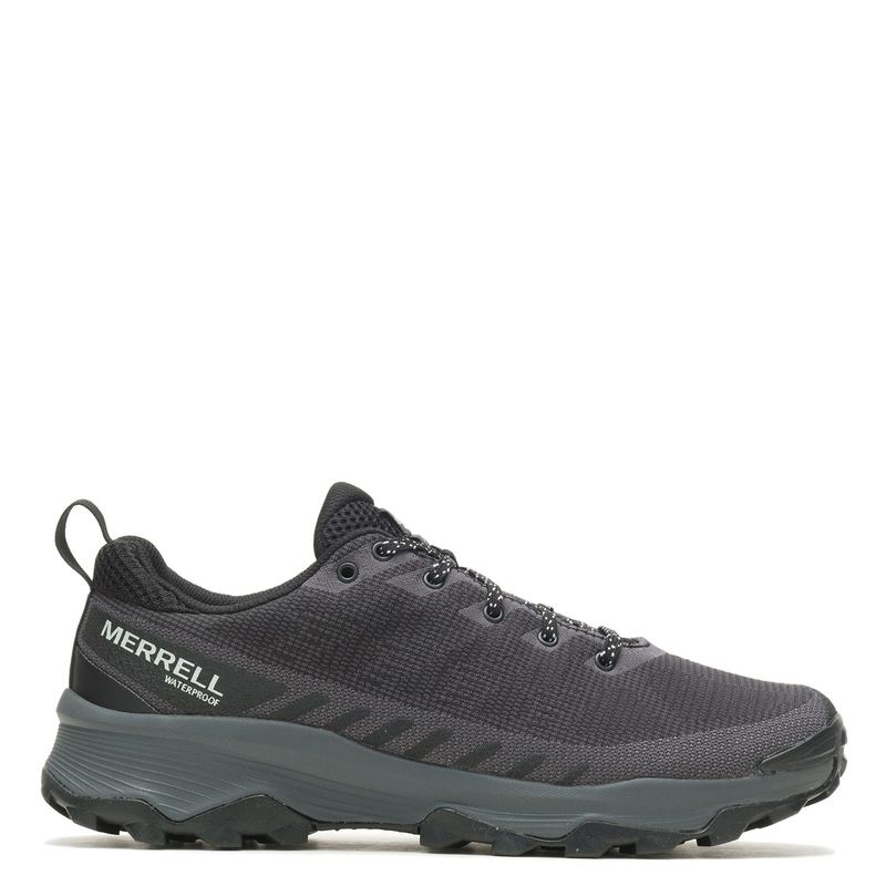 MERRELL - Zapatilla Outdoor Hombre Cuero Gris Merrell
