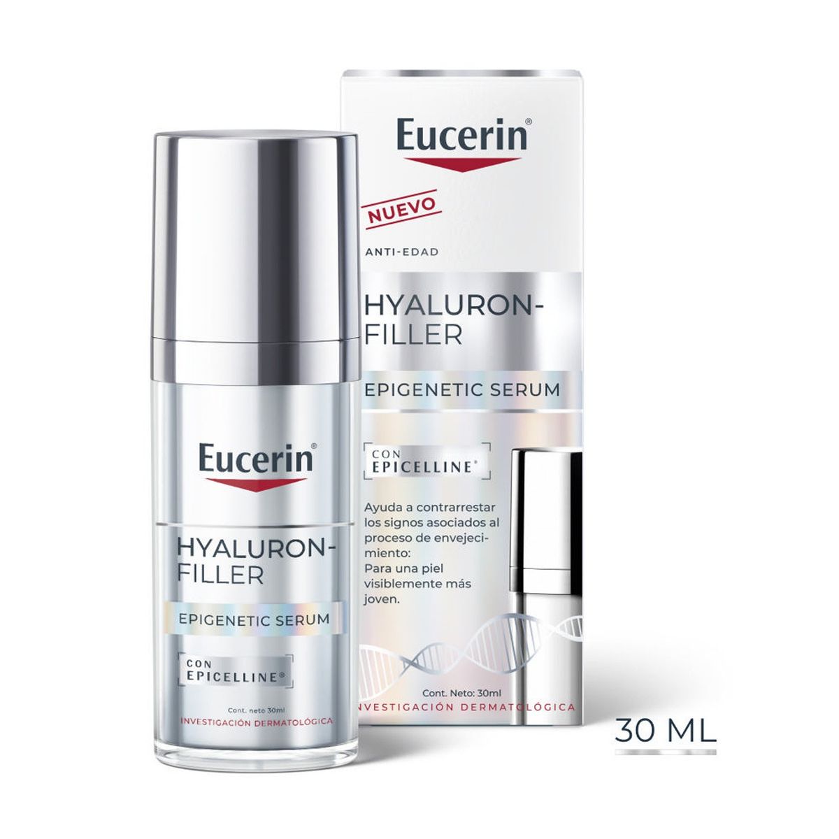 EUCERIN - EUCERIN EPIGENETIC HYALURON-FILER Serum anti-edad com Epicelline®  30ml