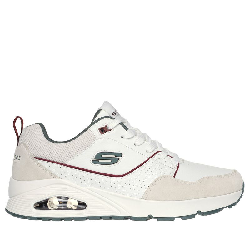 SKECHERS - Zapatilla Urbana Hombre Cuero Beige Skechers