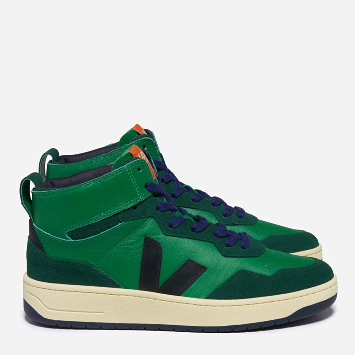 VEJA - V-95 Zapatilla Urbana Hombre Verde Veja