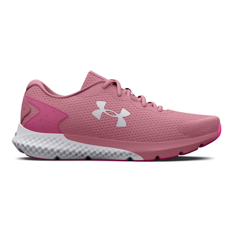UNDER ARMOUR - Charged Rogue 3 Zapatilla Running Mujer Rosado Under Armour