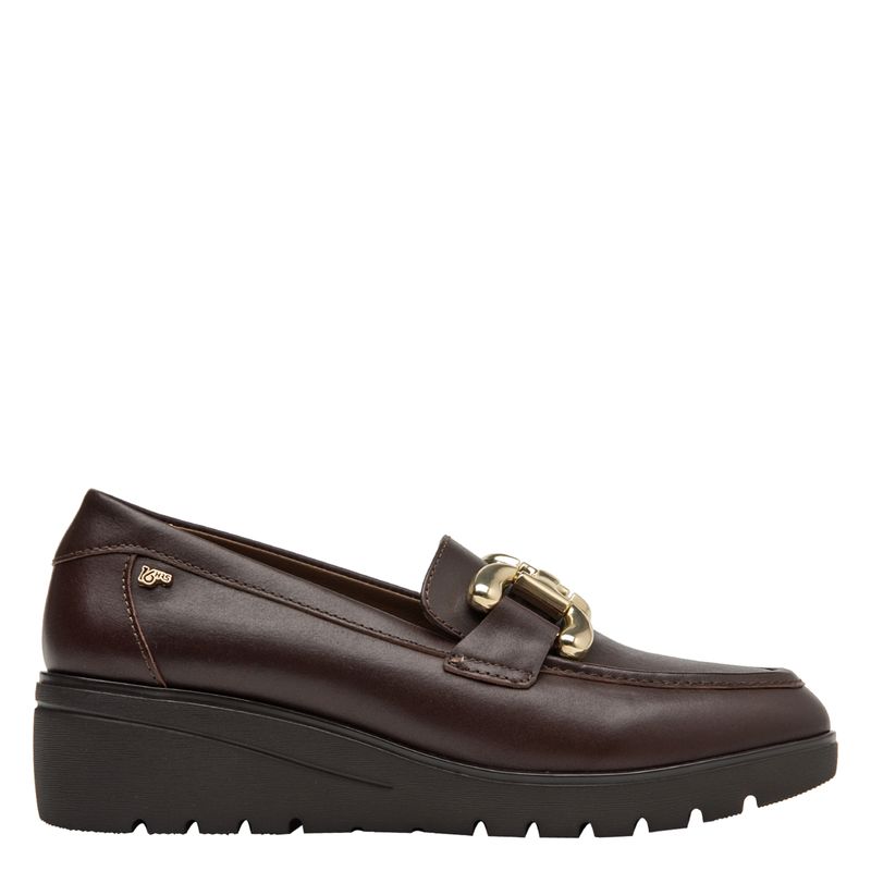 16 HRS - Zapato Casual Mujer Cuero Café 16 Hrs