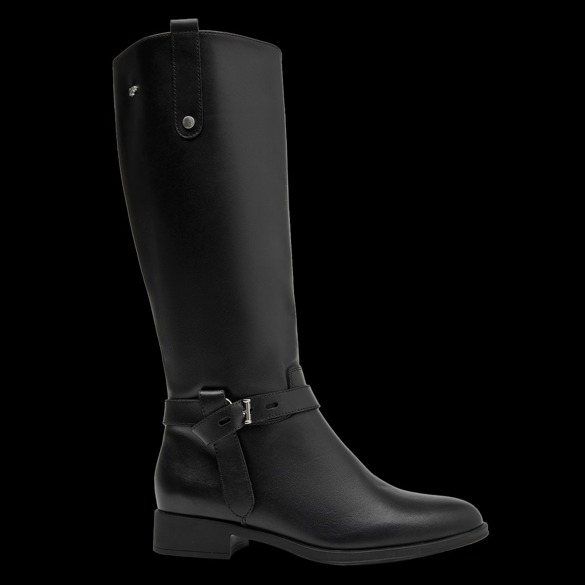 16 HRS - Bota Mujer Cuero Negro 16 Hrs