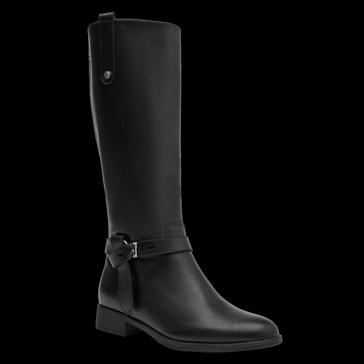 16 HRS - Bota Mujer Cuero Negro 16 Hrs