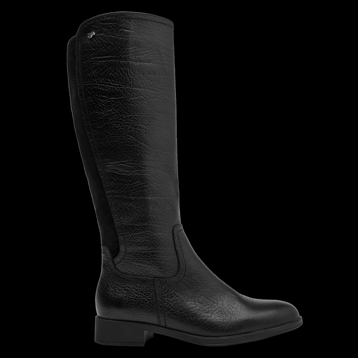 16 HRS - Bota Mujer Cuero Negro 16 Hrs