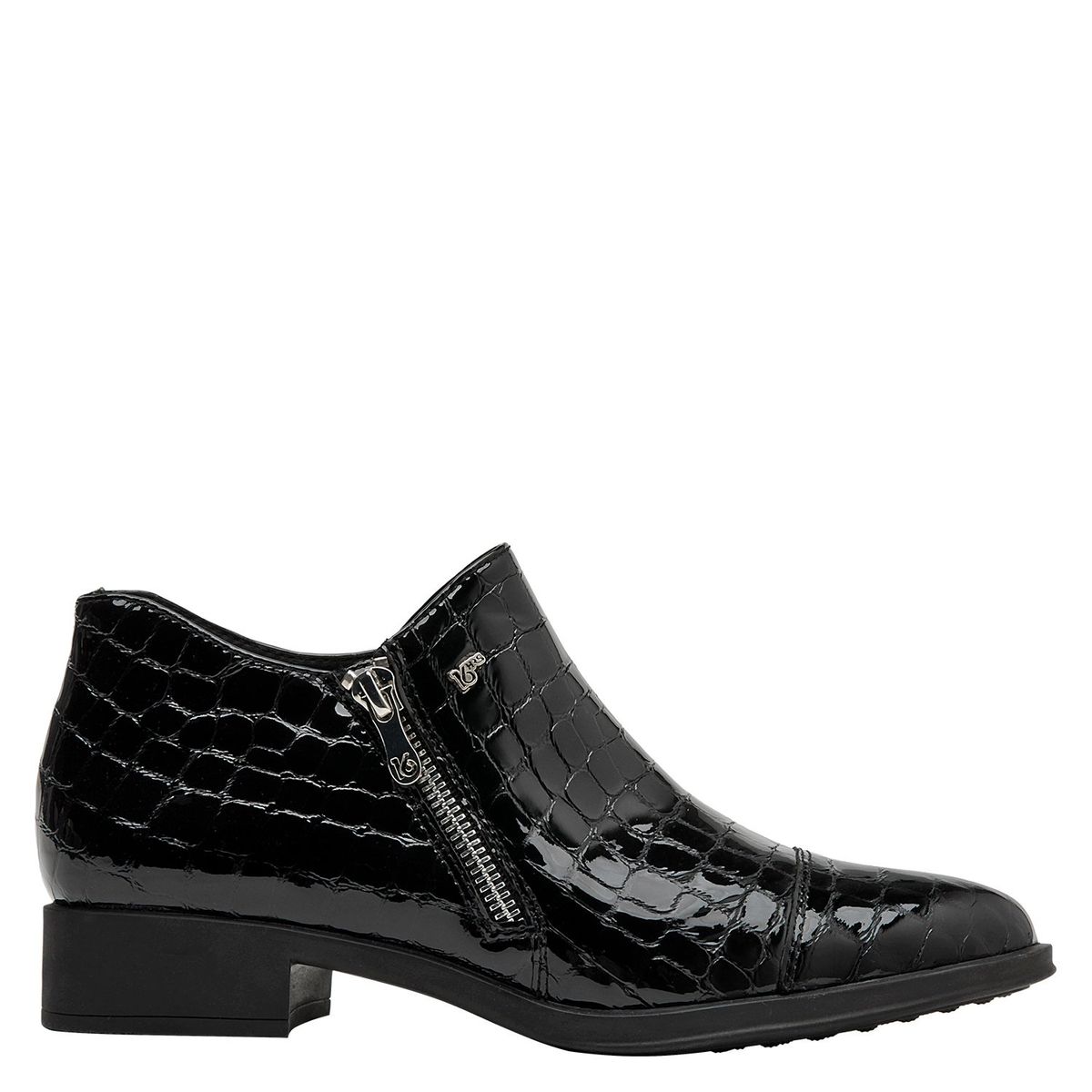 16 HRS - Zapato Casual Mujer Cuero Negro 16 Hrs