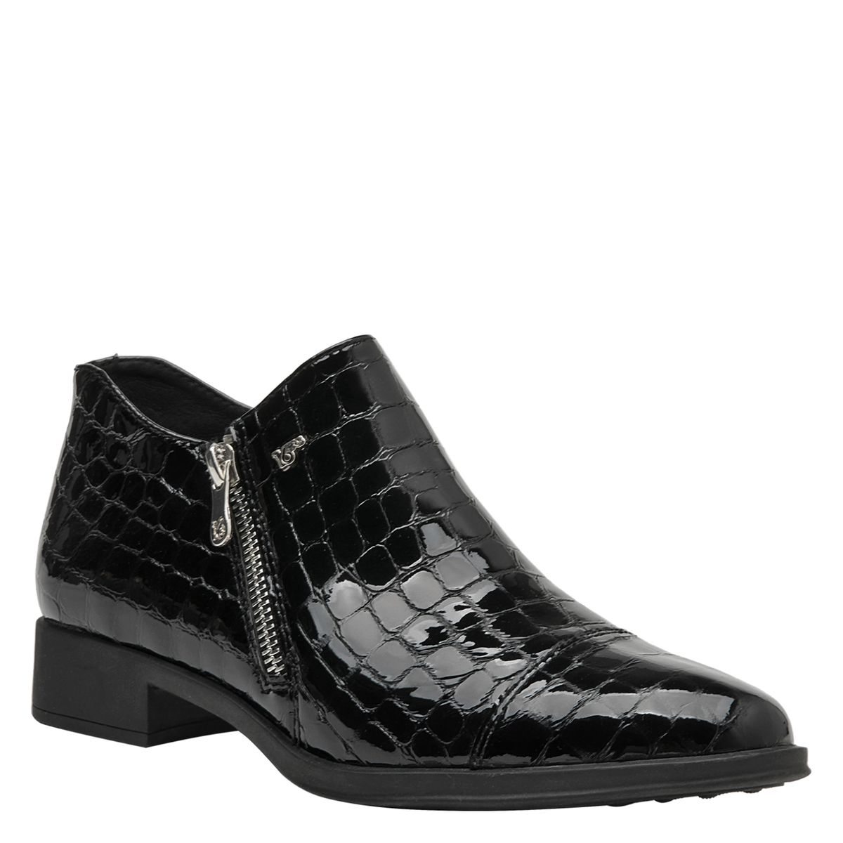 16 HRS - Zapato Casual Mujer Cuero Negro 16 Hrs