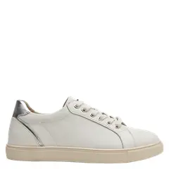 16 HRS - Zapatilla Urbana Mujer Cuero Blanco