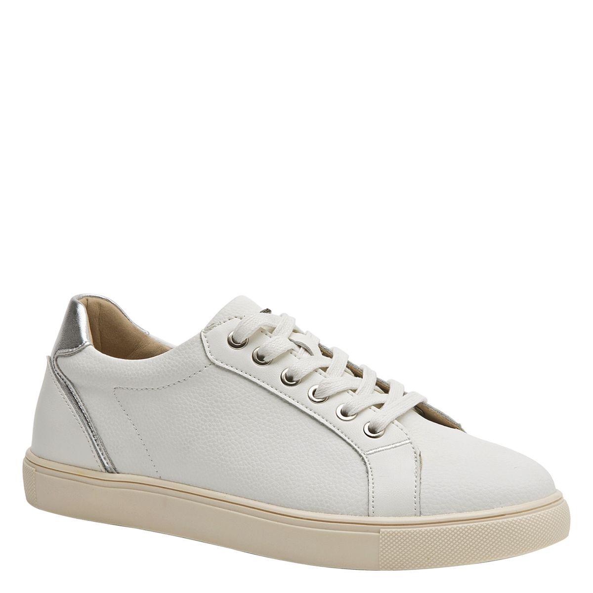 16 HRS - Zapatilla Urbana Mujer Cuero Blanco 16 Hrs