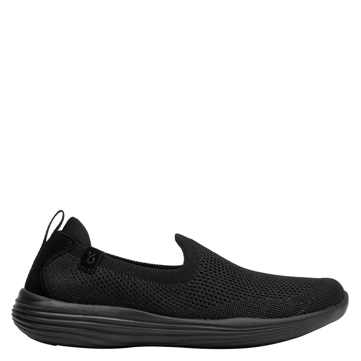 16 HRS - Zapatilla Urbana Mujer Cuero Negro 16 Hrs