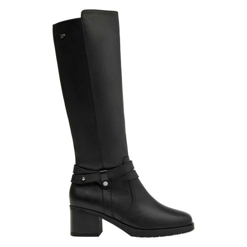 16 HRS - Bota Mujer Cuero Negro 16 Hrs