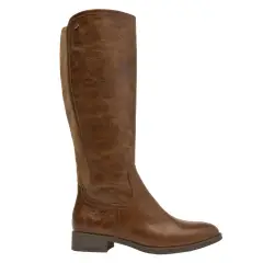 16 HRS - Bota Mujer Cuero Café