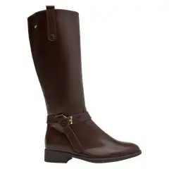 16 HRS - Bota Mujer Cuero Café