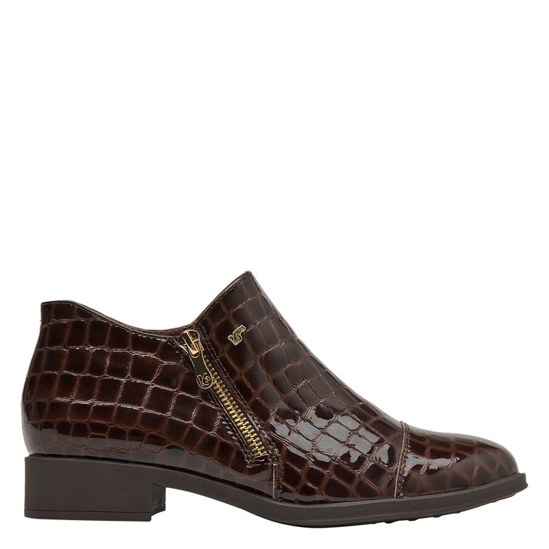 16 HRS - Zapato Casual Mujer Cuero Café 16 Hrs