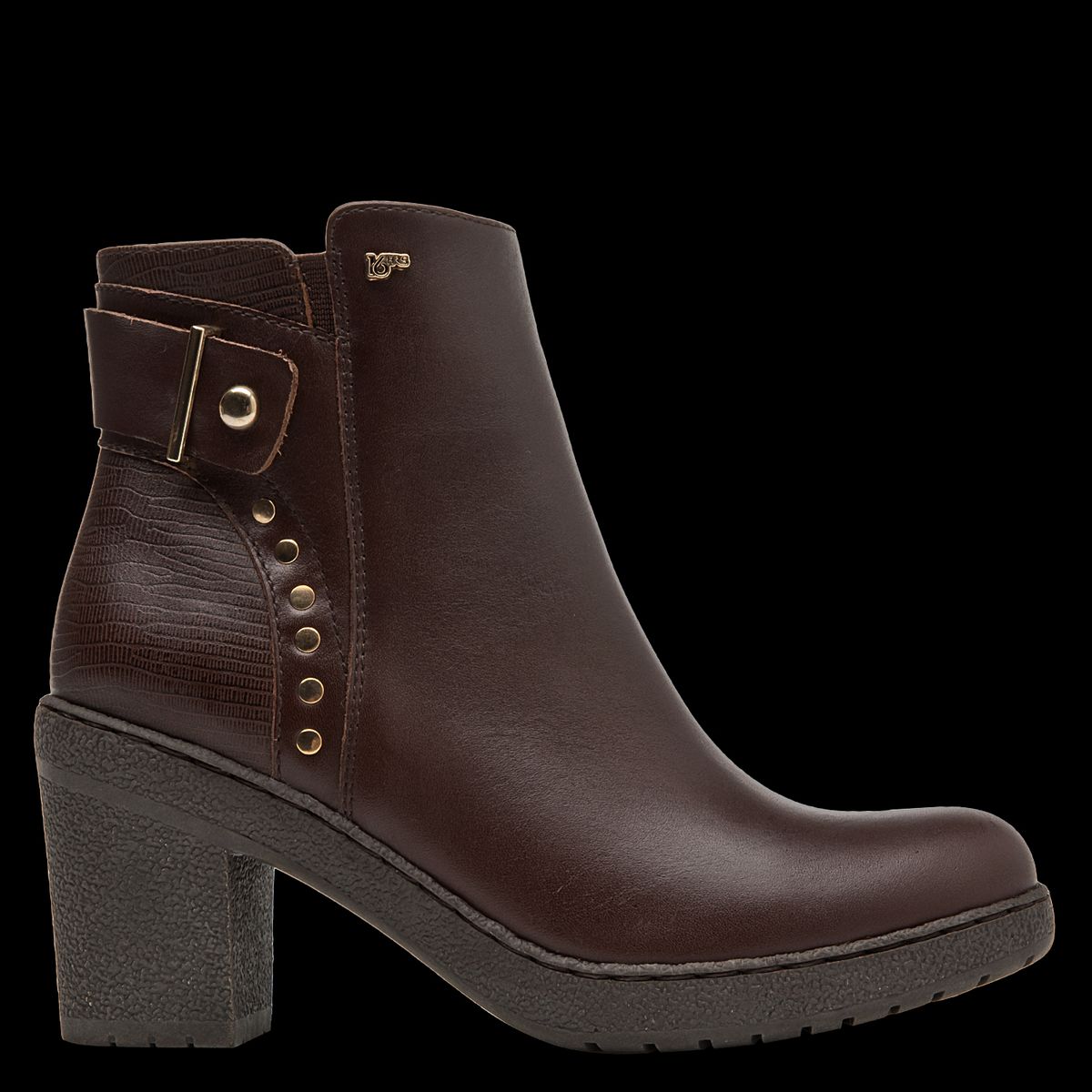 16 HRS - Botín Mujer Cuero Café 16 Hrs