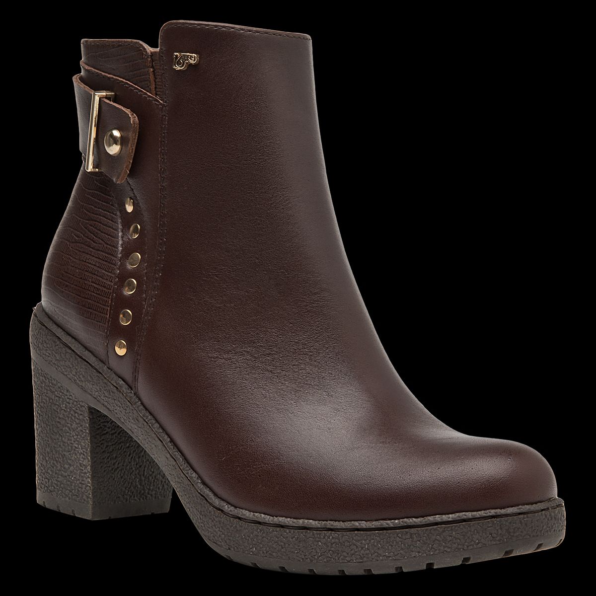 16 HRS - Botín Mujer Cuero Café 16 Hrs