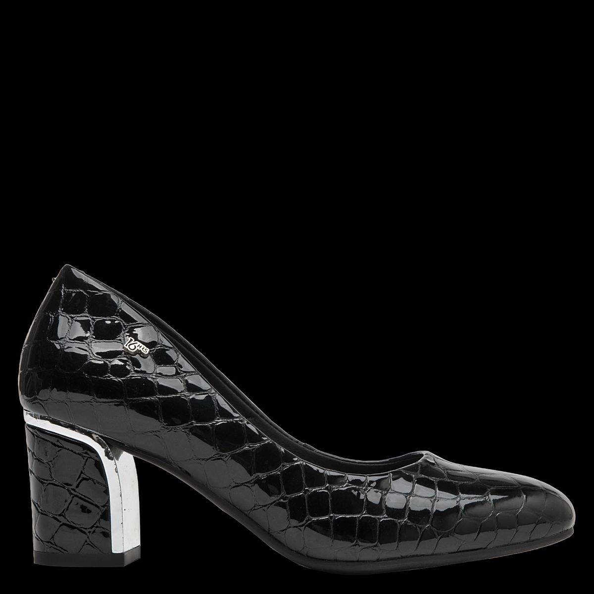 16 HRS - Zapato Formal Mujer Cuero Negro 16 Hrs
