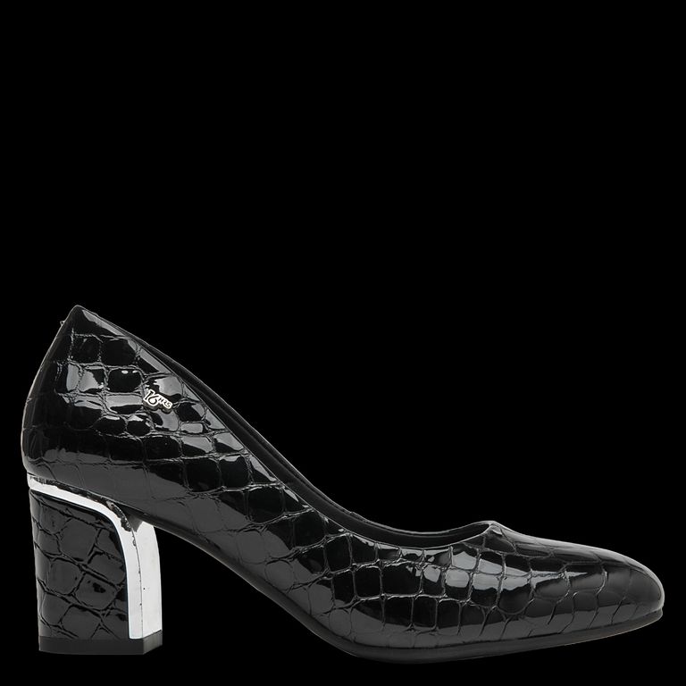 16 HRS Zapato Formal Mujer Cuero Negro