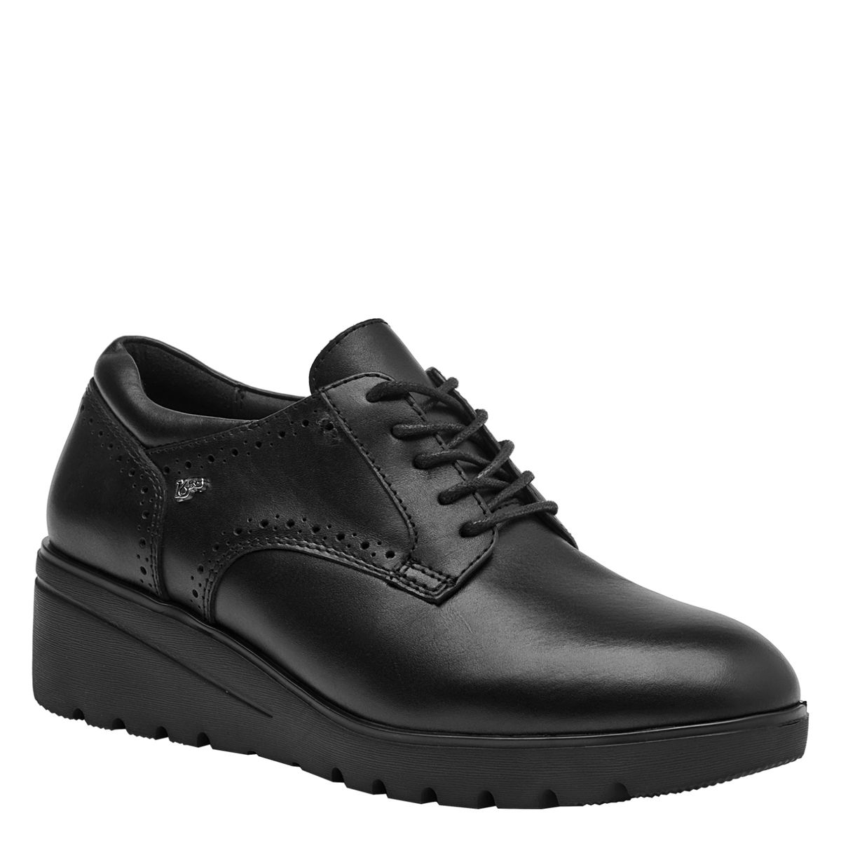 16 HRS - Zapato Casual Mujer Cuero Negro 16 Hrs