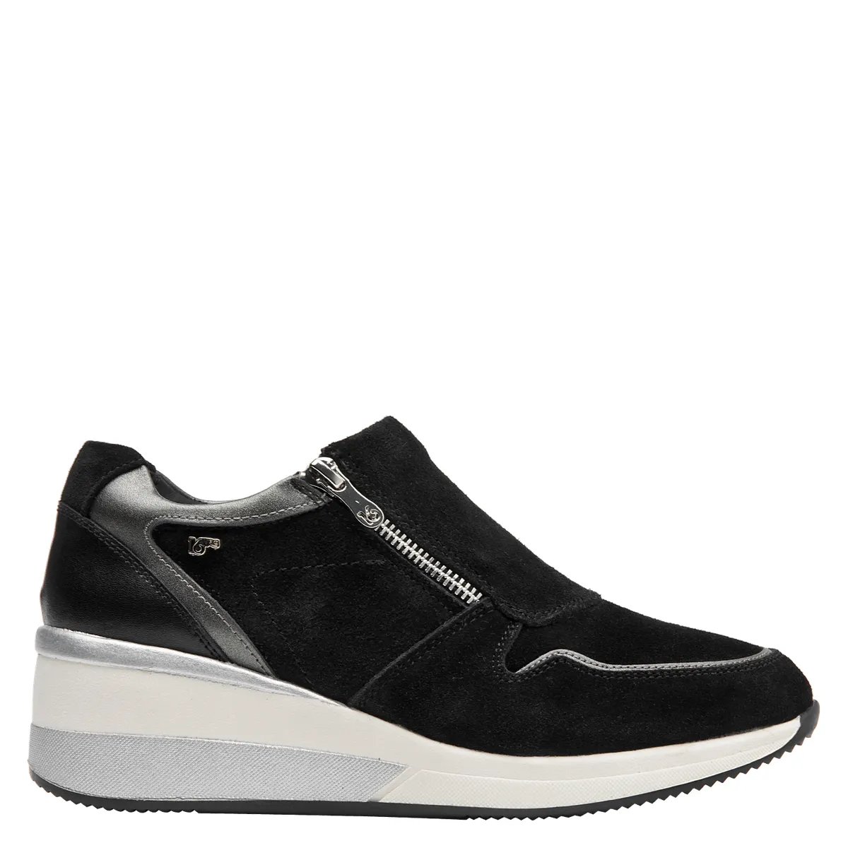 16 HRS - Zapatilla Urbana Mujer Cuero Negro 16 Hrs