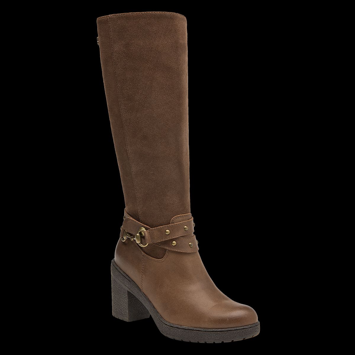 16 HRS - Bota Mujer Cuero Café 16 Hrs